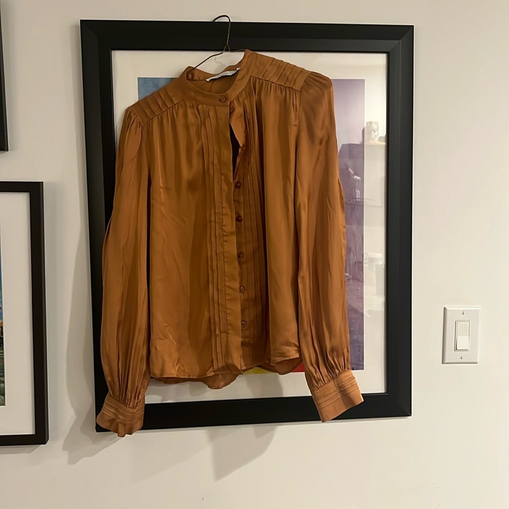 Gold blouse